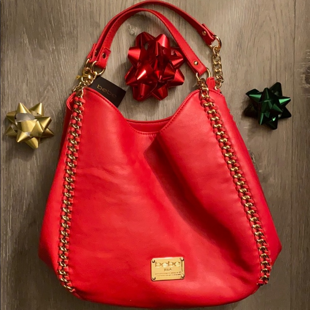Bebe Red purse